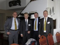 Roland Grübl, Jan Marcus, Andreas Krüger und Michael Braun (v. r. n. l.)