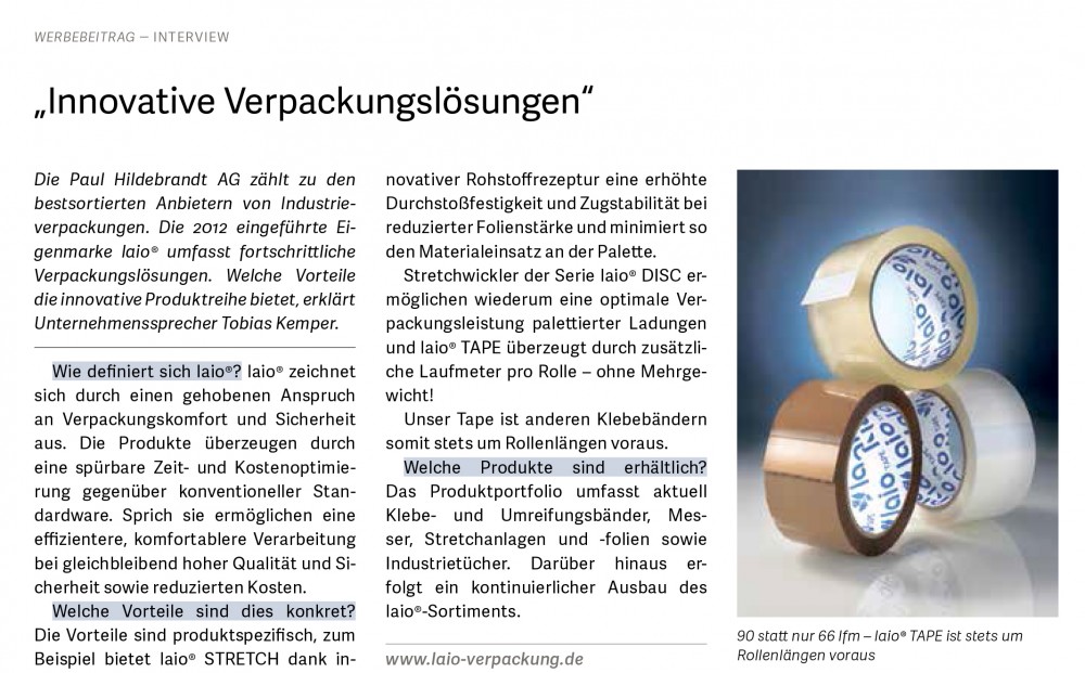 Handelsblatt (Beilage), Maerz 2015